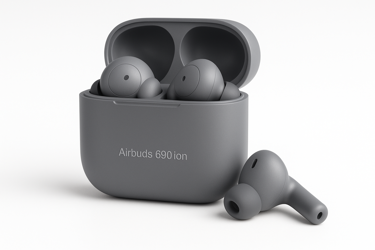 Airbuds 690 ion hand gray color