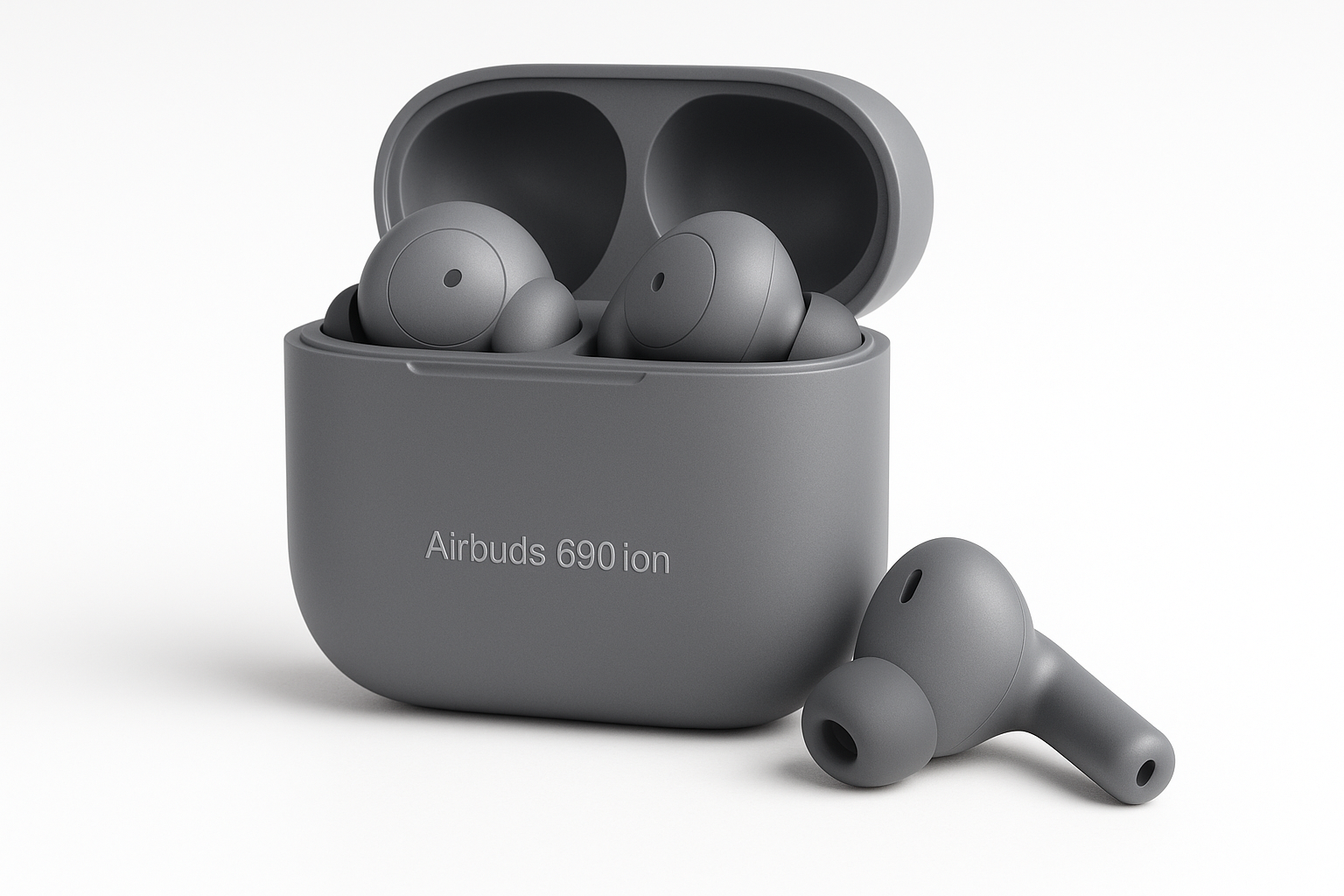 Airbuds 690 ion hand gray color