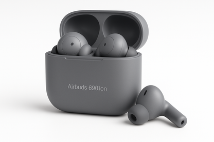 Airbuds 690 ion hand gray color