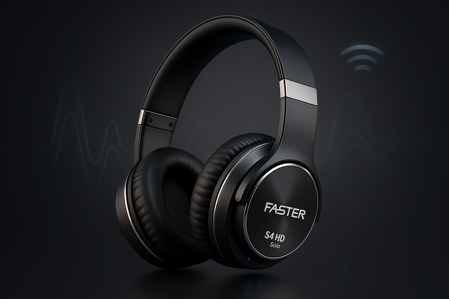 FASTER S4 HD Solo Wireless Stereo Headphones - Unveiling Unrivaled Sound, Comfort, and Connectivity