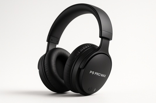 P9 Pro Max wireless headphone blck color