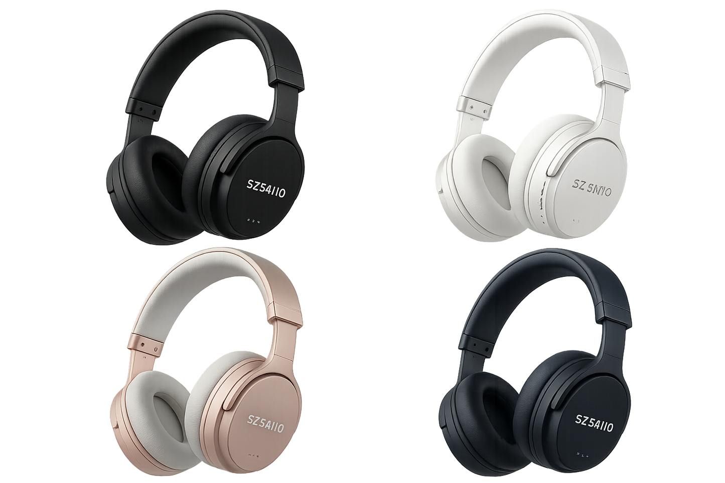 SZ Saiyo Wireless Headset different themes and transparent background